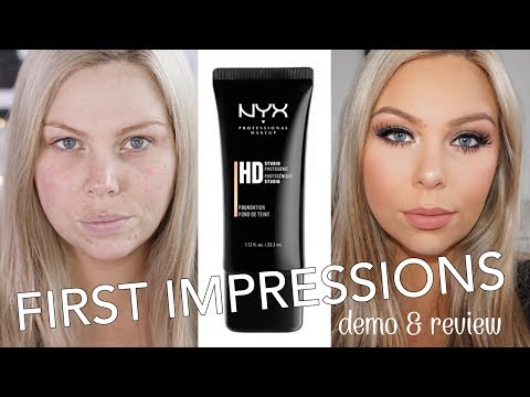 NYX HD Studio Foundation First Impressions Review - UChplUdodMCdfZfmTQbRhNWw