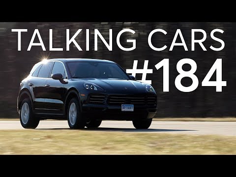 2019 Porsche Cayenne Test Results; Worn Tire Wet Weather Performance | Talking Cars #184 - UCOClvgLYa7g75eIaTdwj_vg