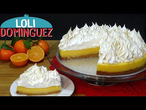 ¡FANTASTICA! Tarta de mandarina y merengue suizo (Orange pie) Mi receta nº 500. Loli Domínguez - UC5ONfXPjWgqElh0NZaRJ1tg