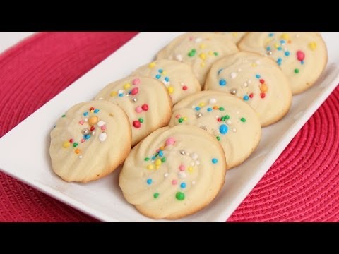 Italian Butter Cookie Recipe - Laura Vitale - Laura in the Kitchen Episode 758 - UCNbngWUqL2eqRw12yAwcICg