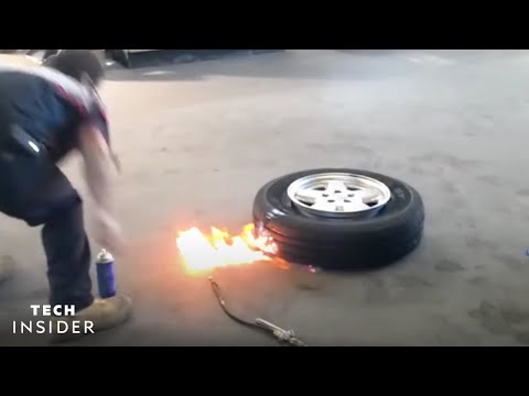 Science Behind Using Fire To Mount Car Tires - UCVLZmDKeT-mV4H3ToYXIFYg