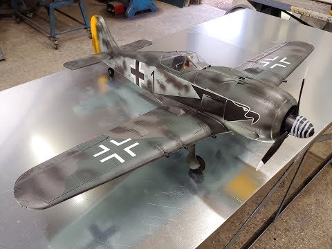 H-King Focke-Wulf Fw-190 1200mm (47.2") EPO PNF Unboxing - UC3RiLWyCkZnZs-190h_ovyA