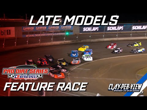 Late Models | Pro Dirt Series - Perth Motorplex - 26th Oct 2024 | Clay-Per-View - dirt track racing video image