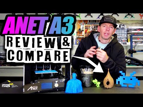 ANET A3 3D Printer - BEST Economy Printer? - REVIEW & COMPARISION - UCwojJxGQ0SNeVV09mKlnonA