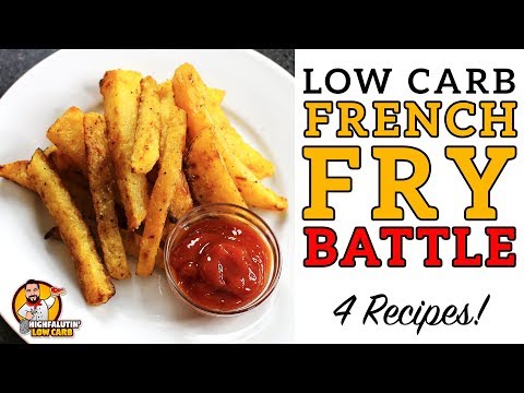 Low Carb FRENCH FRY Battle! - The BEST Keto French Fries Recipe - Jicama v Rutabaga v Turnip v Zukes - UCHhMFg6MNHc-VeqRHBghIJA