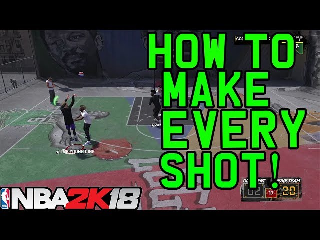 How To Shoot In Nba 2K18 Nintendo Switch?