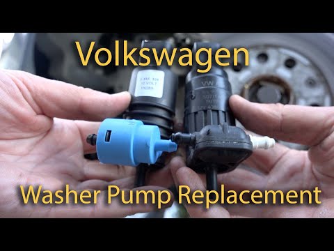 Remplacement De La Pompe De Lave Glace Volkswagen Golf Tsi Volkswagen