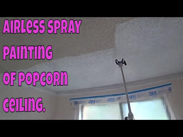 can-you-spray-paint-a-popcorn-ceiling-to-get-ideas