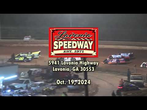 Lavonia Speedway | Highlights | Oct 19, 2024 - dirt track racing video image