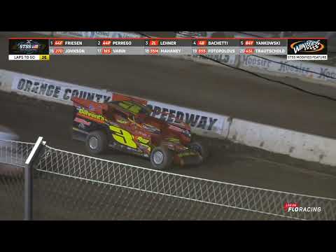 Short Track Super Series (11/12/23) at Orange County Fair Speedway - dirt track racing video image
