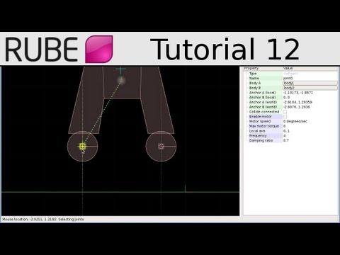 RUBE editor tutorial 12/18 - Wheel joints - UCTXOorupCLqqQifs2jbz7rQ