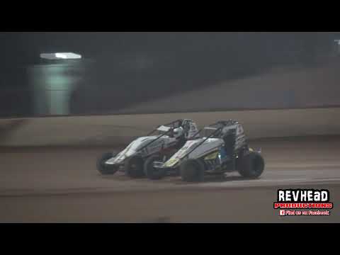 Wingless Sprints - Final - Carina Speedway - 9/10/2021 - dirt track racing video image