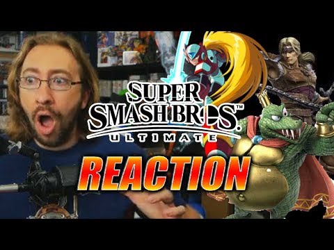 MAX REACTS: Simon Belmont, King K. Rool & A TON MORE - Smash Bros Ultimate - UCOgaIuQYGr6ow_jbote4BKA