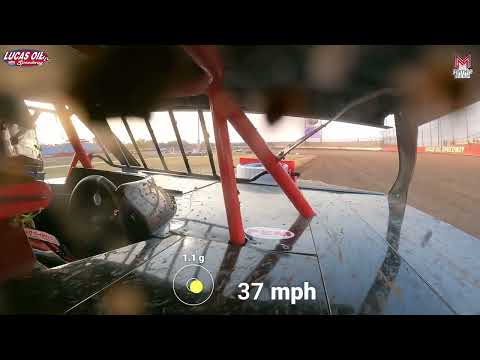 #03 Jason Sivils - USMTS Modified - 8-2-2025 Lucas Oil Speedway - In Car Camera - dirt track racing video image