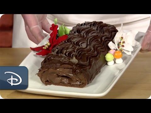 Disney's Pastry Chef Shows How-To Bake Yule Log Cake - UC1xwwLwm6WSMbUn_Tp597hQ