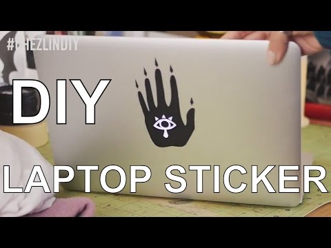 How to Make Laptop Sticker - DIY - UCTW7dAiZghXtmE_ZEbDtg3g