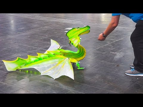 FLYING RC MODEL DRAGON SHOW!! AMAZING AND FUNNY RC FLIGHT PERFOMANCE!! - UCOM2W7YxiXPtKobhrYasZDg