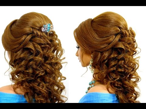 Romantic wedding hairstyle for long hair tutorial - UCBDR4TSiuXpWFNSA4cxPp6g