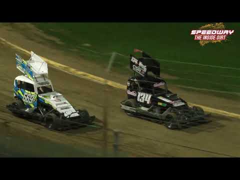 Stockcar Teams Racing Cowboys vs Cow Girls Race1 - dirt track racing video image