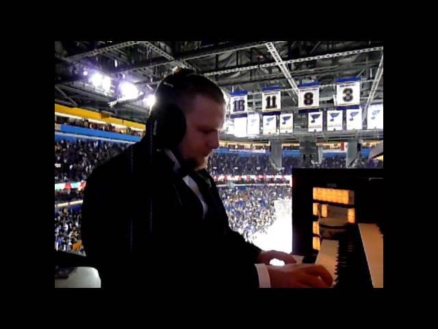 Organ Music When the St. Louis Blues Enter the Ice