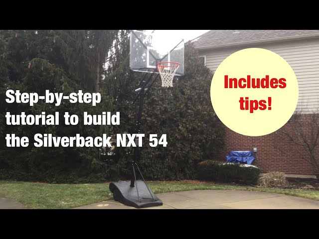 The Silverback NXT Portable Basketball Hoop is a Must-Have for Any Basketball