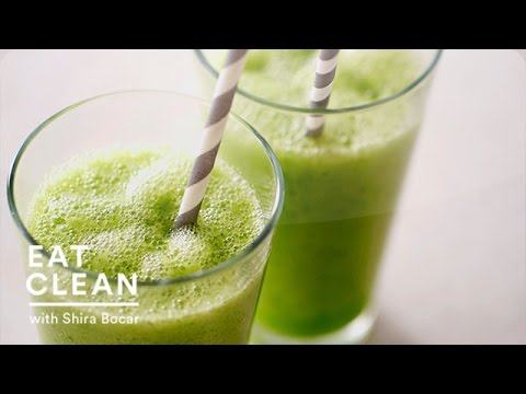 Melon, Mint and Cucumber Smoothie Recipe - Eat Clean with Shira Bocar - UCl0kP-Cfe-GGic7Ilnk-u_Q