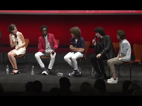 Stranger Things cast interview at Netflix FYSEE event - default