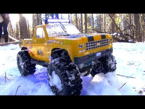 RC ADVENTURES - Extreme RC Trucks 4x4'ing on the Trail! SNOW FUN (PT 1) - UCxcjVHL-2o3D6Q9esu05a1Q