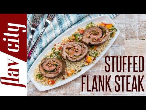 Bacon & Cheese Stuffed Flank Steak - FlavCity with Bobby - UCnq1w-56tAvMdDup-CL6Vtg