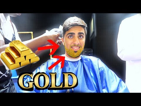 24 KARAT GOLD APPLICATION ON BEARD - UC_hoQDD6zKcIqpIYLsFbBeA