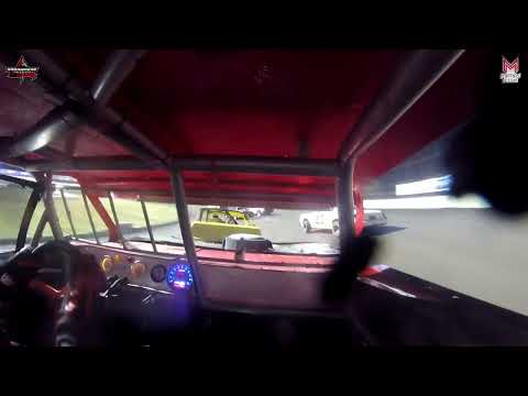 #15 Jaymee McGarrah - USRA Stock Car -10-13-2023 Arrowhead Speedway - In Car Camera - dirt track racing video image