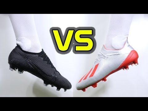 ULTIMATE SPEED BOOT BATTLE! - Nike Mercurial Vapor 13 Elite vs Adidas X 19.1 - UCUU3lMXc6iDrQw4eZen8COQ