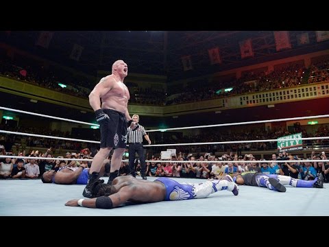 WWE Network: Kofi Kingston vs. Brock Lesnar: Brock Lesnar: The Beast in the East, July 4, 2015 - UCJ5v_MCY6GNUBTO8-D3XoAg