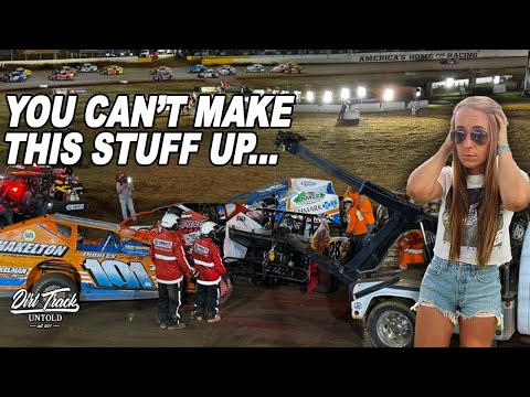 Making Adjustments And Getting into trouble! Day Two at World Finals 2024 - dirt track racing video image