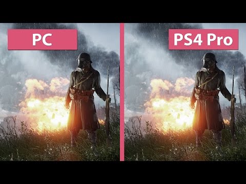 4K UHD | Battlefield 1 – PC Max 4K vs. PS4 Pro 4K Mode Graphics Comparison - UCy1-UfHBaFlQHDLNU9lYiyQ