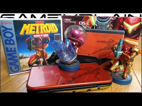 Samus Edition New 3DS XL UNBOXING + New Metroid amiibo + Samus Returns Special Edition - UCfAPTv1LgeEWevG8X_6PUOQ