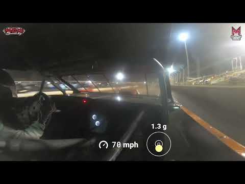 #1P Marshall penson - USRA Stock Car - 10-21-2023 Tri-State Speedway - In Car Camera - dirt track racing video image