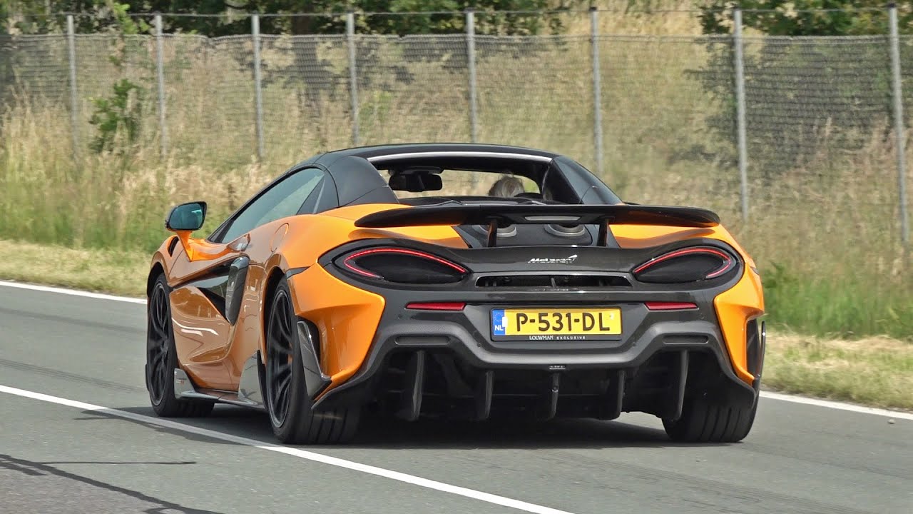 McLaren 600LT with QuickSilver downpipes – LOUD Revs, Flames, Accelerations!