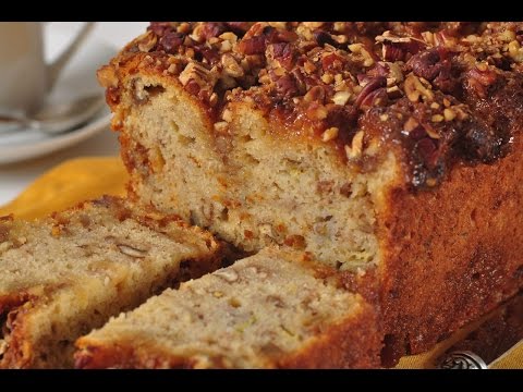 Banana Streusel Bread Recipe Demonstration - Joyofbaking.com - UCFjd060Z3nTHv0UyO8M43mQ