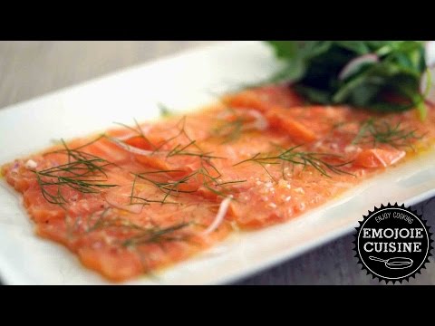 Salmon carpaccio & tartar サーモンのカルパッチョとタルタル - UCdSu3tgroULNBpkyWkEzCYw