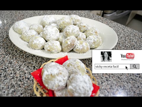 GALLETITAS DE NUEZ | Vicky Receta Facil - UCewhO42h_TIKZdntpI-v39g