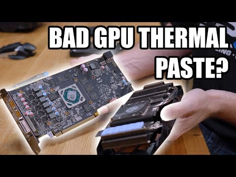 Should you replace your video card's thermal paste?? - UCkWQ0gDrqOCarmUKmppD7GQ