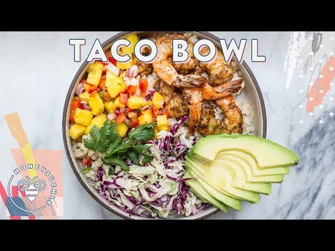 SHRIMP TACO BOWL - 30 Min Meal for #BuzyBeez - UCwsa-MpLNx4pnsM1PiQwhyQ