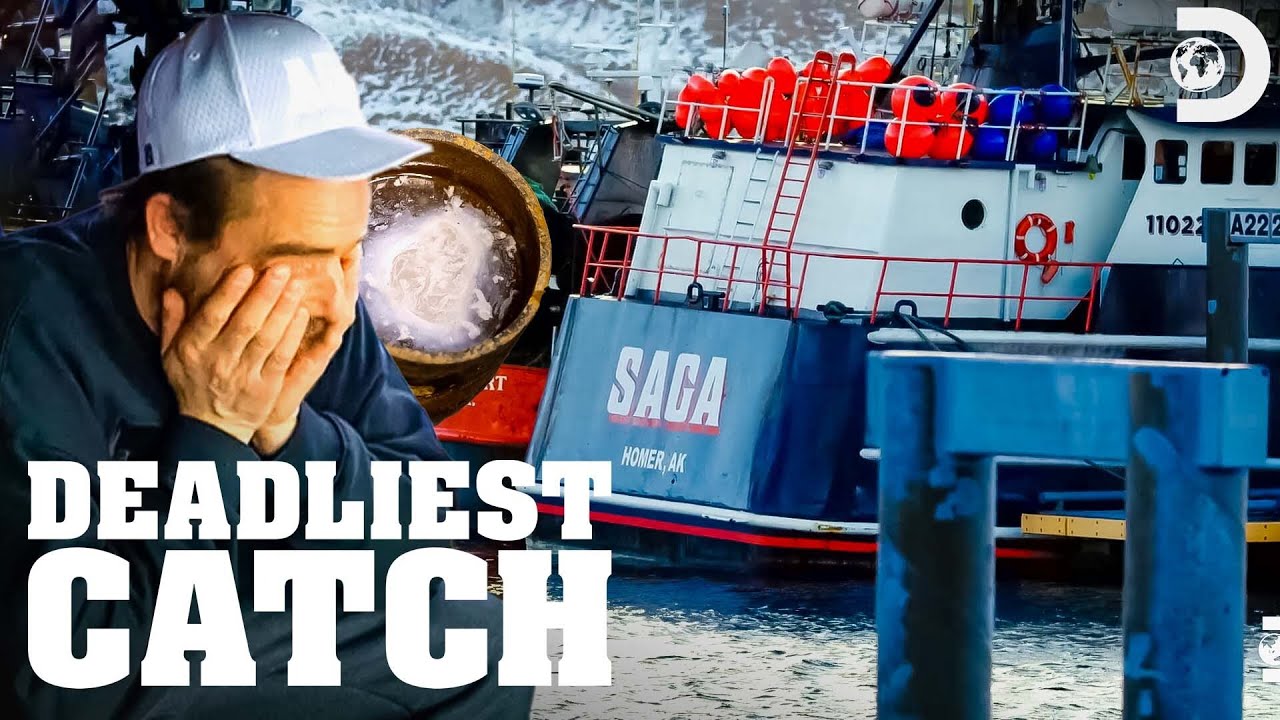 Huge Swells Force the Saga Back to the Harbor! | Deadliest Catch