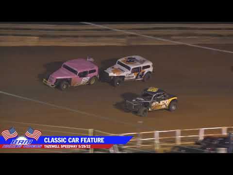 Classic Car Feature - Tazewell Speedway 5/29/22 - dirt track racing video image