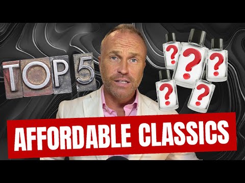 TOP 5 AFFORDABLE CLASSIC FRAGRANCES FOR MEN - INEXPENSIVE COLOGNES 2024