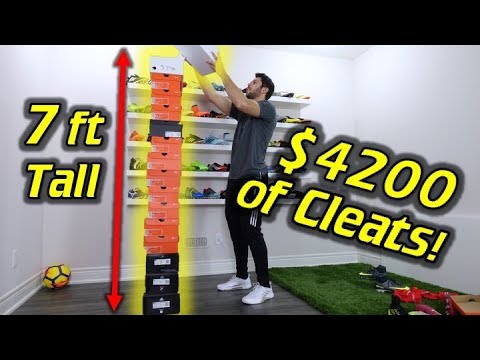 I JUST GOT $4200 WORTH OF CLEATS! - UCUU3lMXc6iDrQw4eZen8COQ