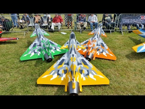 3 X J-10 VECTORED THRUST "CHENGDU" CARF MODELS RC SPORTS JETS - AZAEROSPORTS LONG MARSTON - 2017 - UCMQ5IpqQ9PoRKKJI2HkUxEw