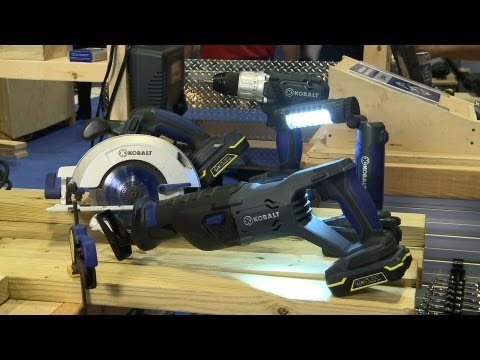 Lowe's new line of Kobalt cordless tools - UCOClvgLYa7g75eIaTdwj_vg