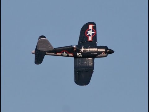 HOBBYKING RC MINI F4U CORSAIR WARBIRD POCKET ROCKET 4S FLAT OUT ! - FUNFIGHTER - CMAC 2013 - UCMQ5IpqQ9PoRKKJI2HkUxEw